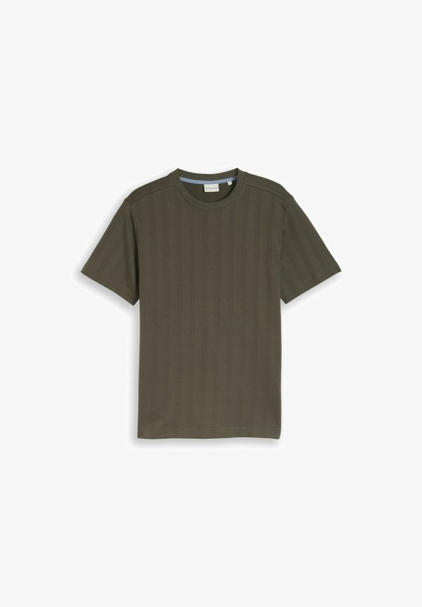 TOM TAILOR Basic T-shirt - deep leaf green