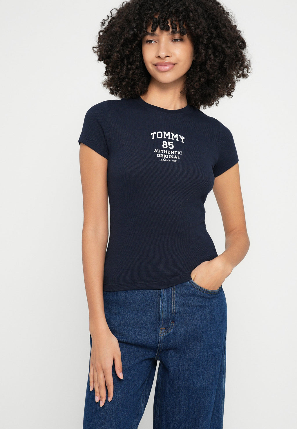 Tommy Jeans MID RISE SLIM STRAIGHT LEG JEANS