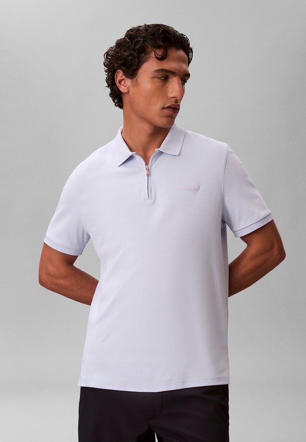 Calvin Klein SS SLIM SUPIMA ZIP POLO