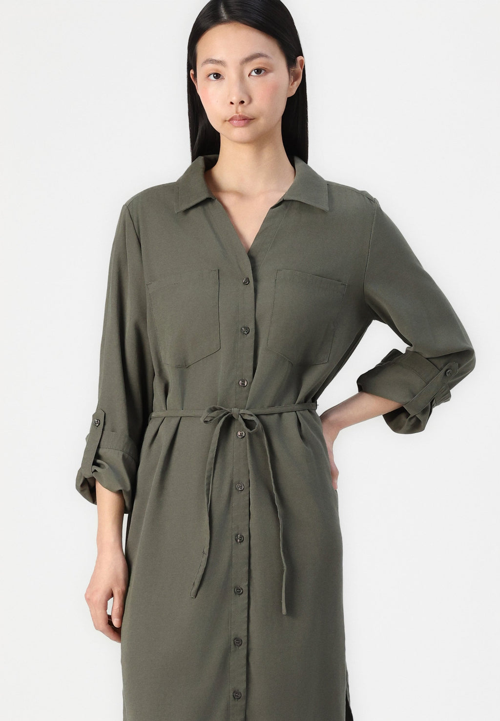 ONLARIS LIFE BELT SHIRT DRESS Media 5