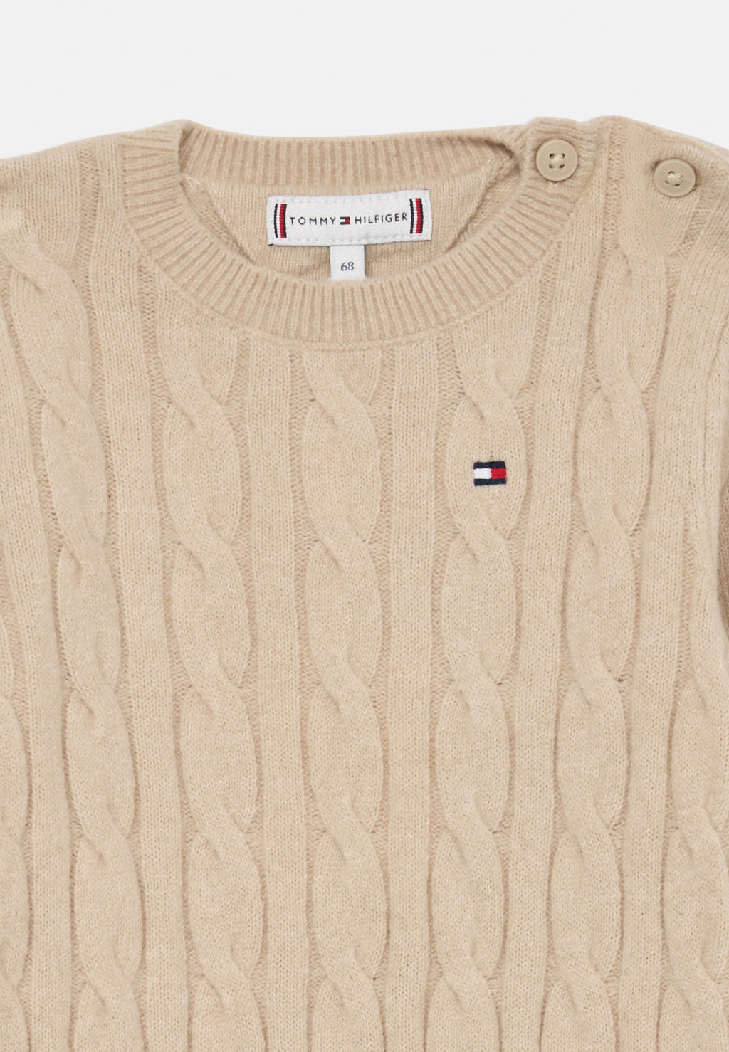 CABLE KNIT RELAXED COVERALL Media 3