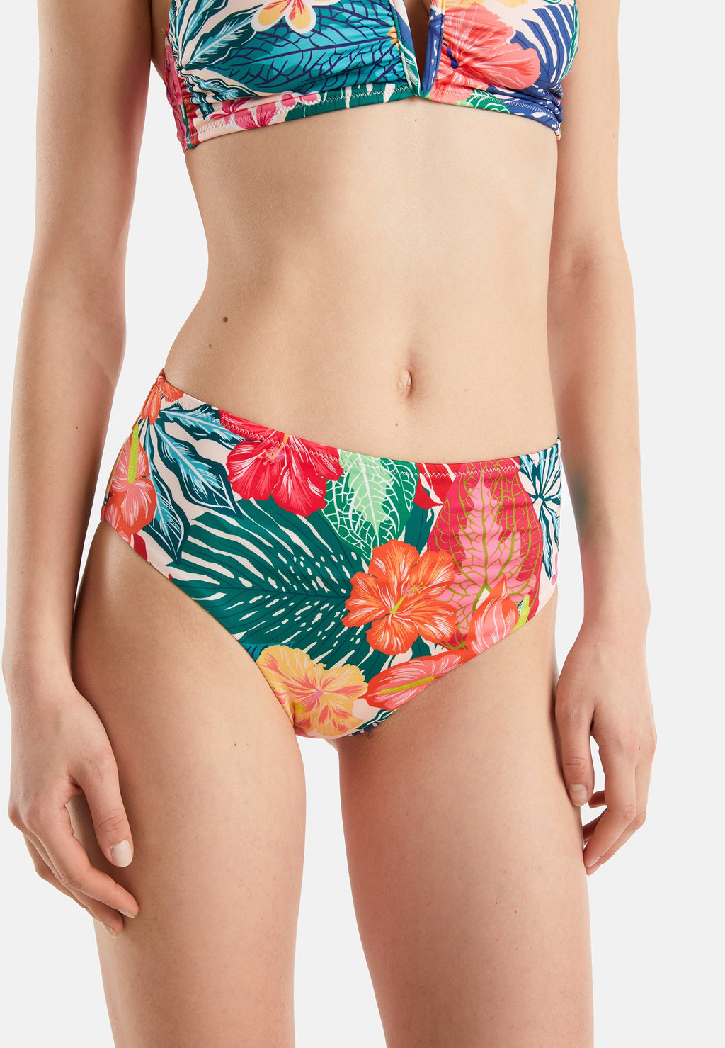 United Colors of Benetton HIGH-WAISTED FLORAL