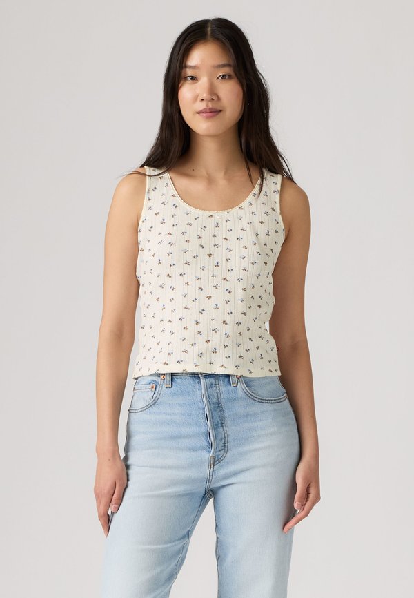 Levi's® SWEETIE - Top - marseilles ditsy egret