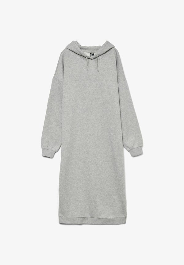 Vero Moda Sweat VMKAMILE Midi - Day dress - light grey melange