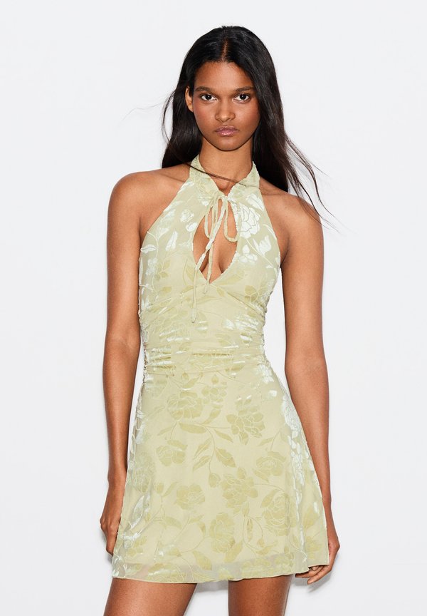 Bershka TULLE DRESS - DRESS - Day dress - orange