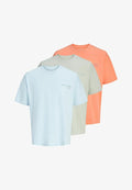 Jack & Jones Plus Size 3-pack - Print T-shirt - omphalodes