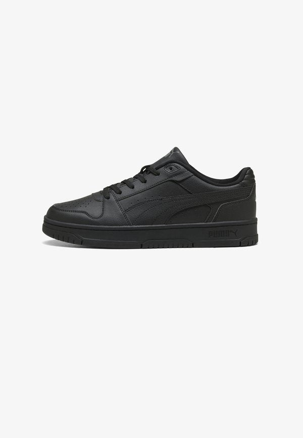 Puma REBOUND SLAM LO UNISEX - Trainers - black-shadow gray