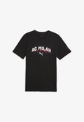 Puma AC MILAN FTBLCULTURE TEE - Print T-shirt - puma black/puma white
