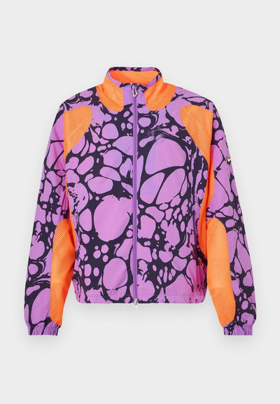 Nike Sportswear GOOEY TRACK JACKET - Summer jacket - bright violet/total orange/tangerine tint