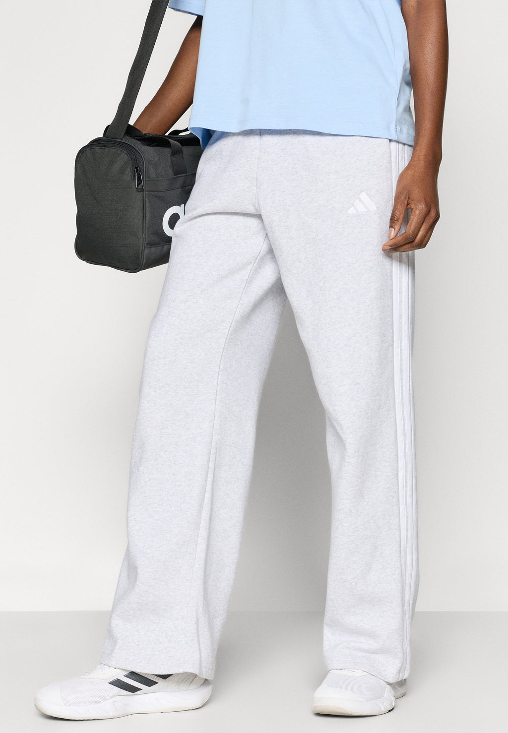 adidas Sportswear ESSENTIALS 3 STRIPES OPEN HEM PANTS