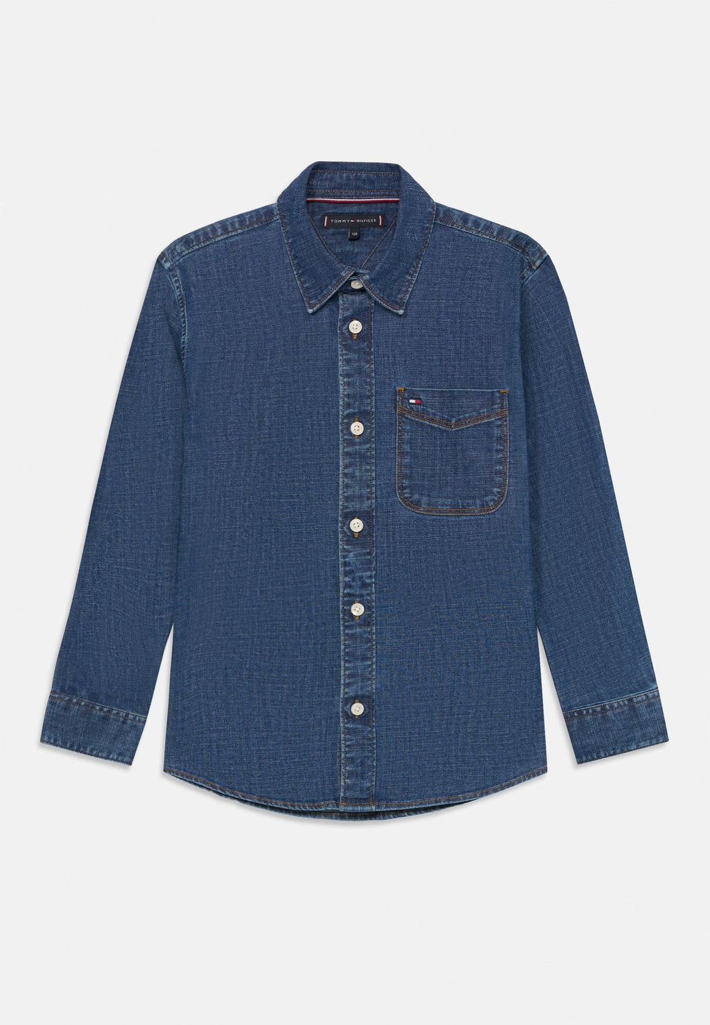 RELAXED FIT DENIM SHIRT Media 1