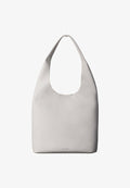 Calvin Klein SLOUCHY PEBBLE MEDIUM - Tote bag - white alyssum