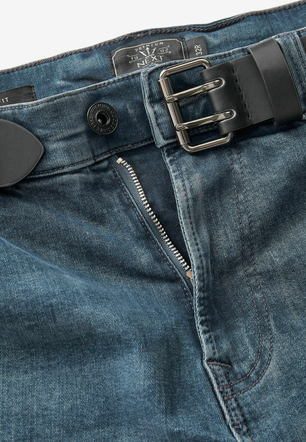 Next SLIM FIT BELTED JEANS