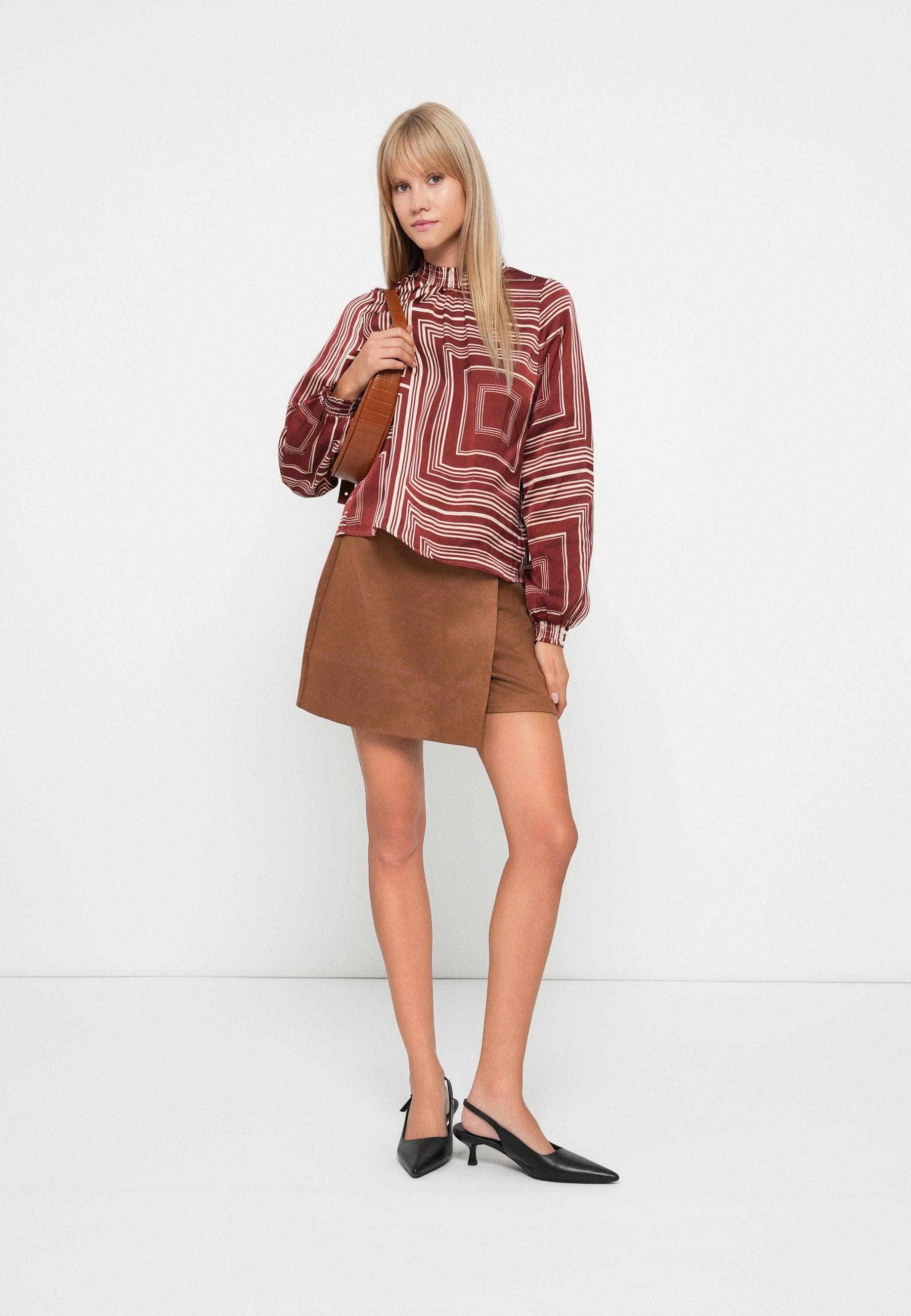 VILA VISOFIE HIGH NECK PRINTED