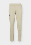 Puma BORUSSIA MÖNCHENGLADBACH EVOSTRIPE PANTS - Club wear - pebble gray/black