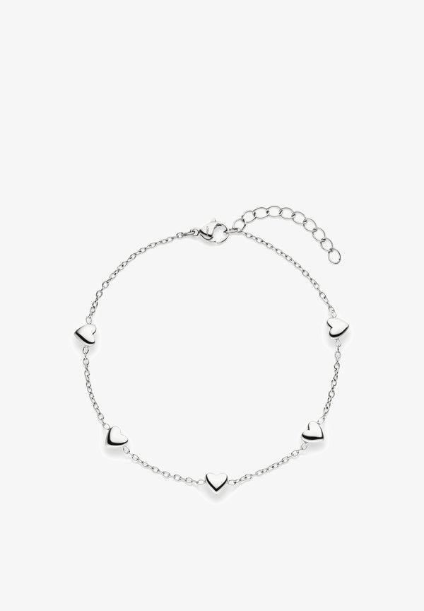 s.Oliver TINY HEARTS - Bracelet - silver-coloured