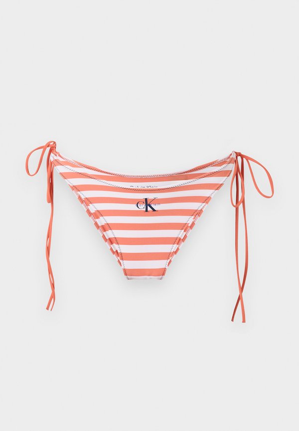 Calvin Klein Swimwear SIDE TIE BOTTOM GRAPHIC MONOGRAM