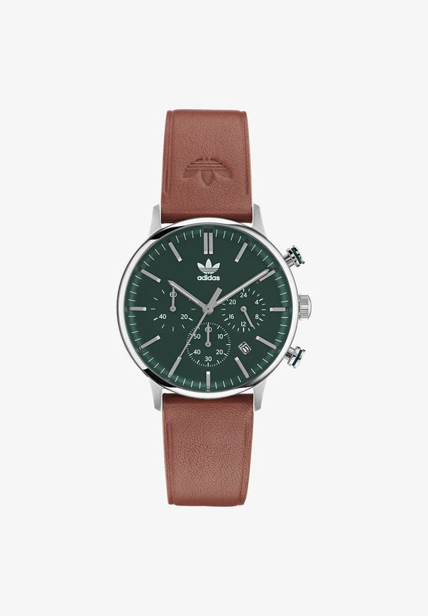 adidas Originals CODE ONE CHRONO - Chronograph watch - Brown