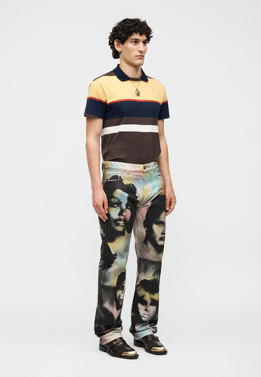 Versace PANT NOT STRETCH THE PARTY PRINT
