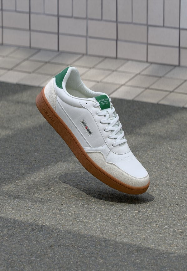 Jack & Jones Trainers Trainers - Skate shoes - white/verdant green