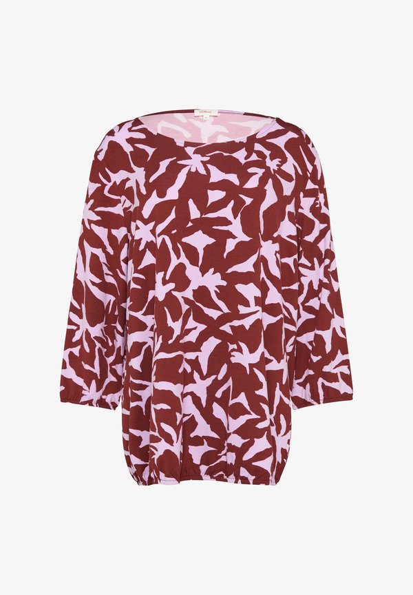 s.Oliver Long sleeved top - rubinrot