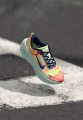 Nike Performance VOMERO PLUS - Road running shoes - barely volt/indigo burst/hot lava/blue void/barely green/anthracite