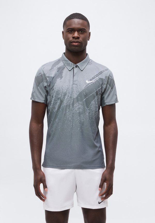 Nike Performance NIKECOURT ADVANTAGE SLAM - Polo shirt - anthracite/cool grey/white