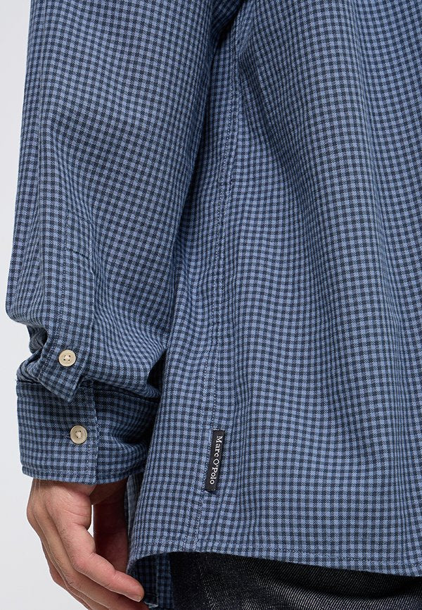 Marc O'Polo KENT COLLAR LONG SLEEVES NO POCKET ROUND HEM BIG  TAL