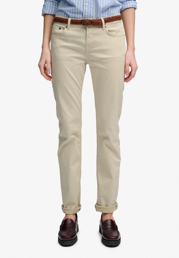 Superdry & Co SUPERDRY & CO - Trousers - stone