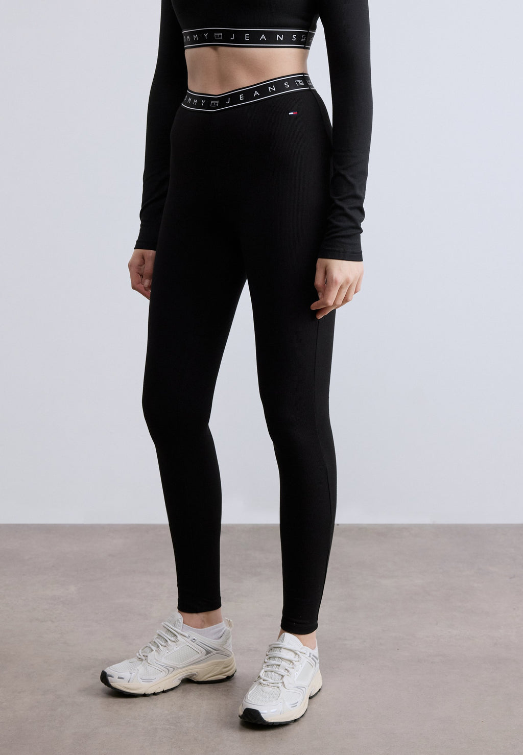 Tommy Jeans LOGO TAPE SLIM FULL LENGTH LEGGINGS