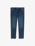 TOM TAILOR ALEXA STRAIGHT - Jeans Skinny Fit - dark stone wash denim