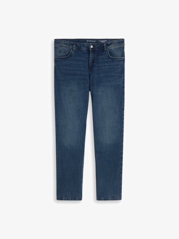 TOM TAILOR ALEXA STRAIGHT - Jeans Skinny Fit - dark stone wash denim