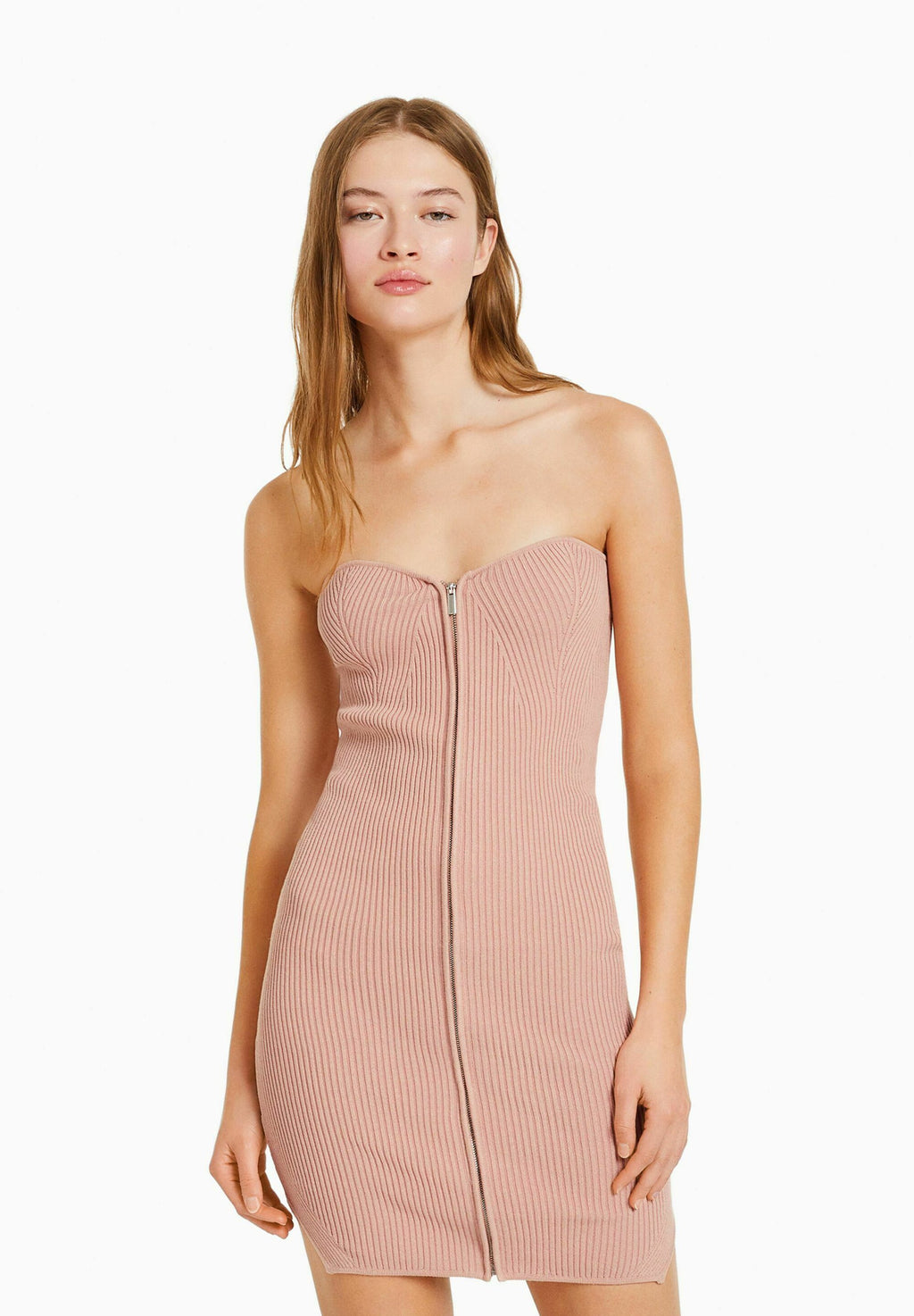 Bershka THE SHOULDER WITH ZIP