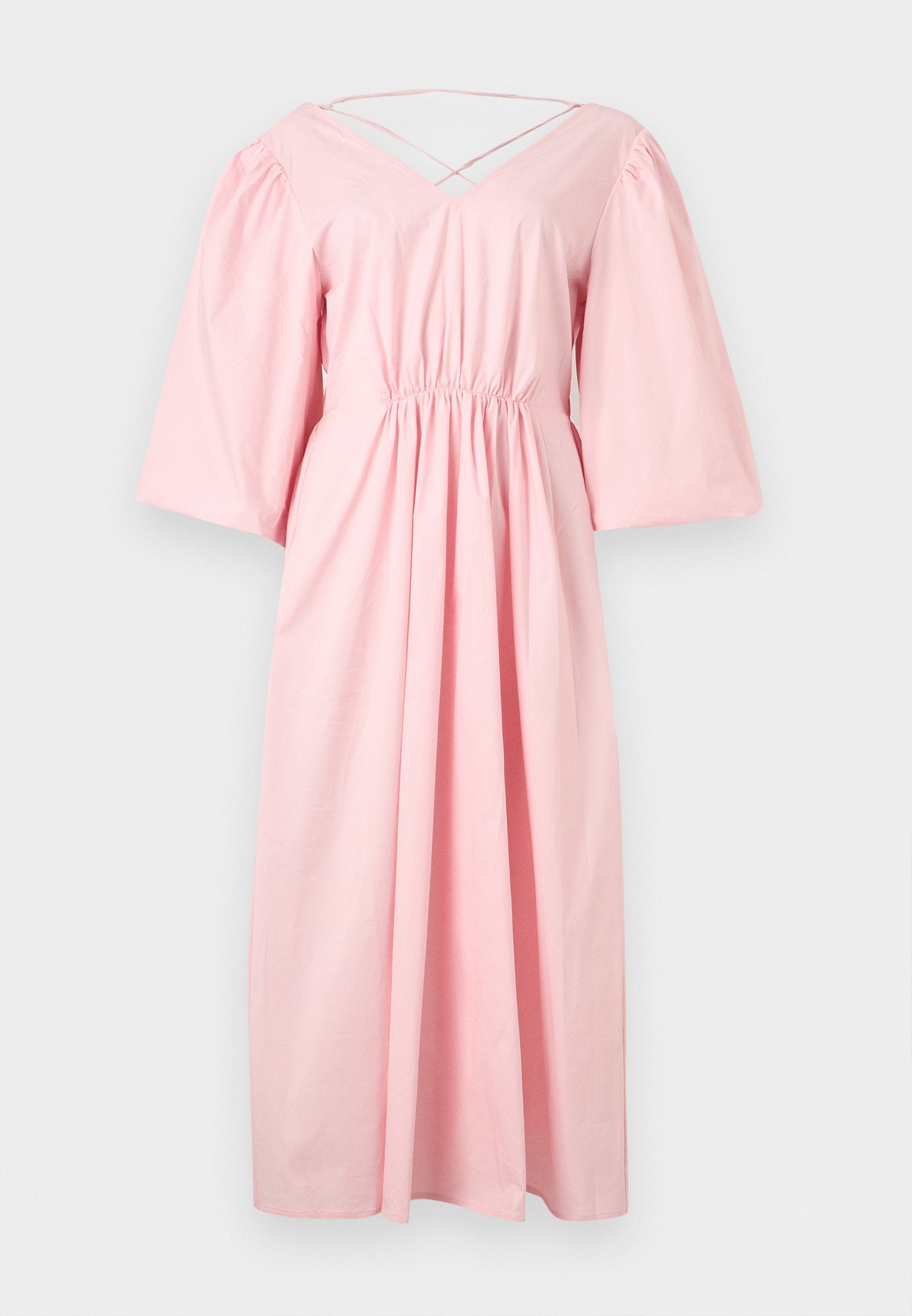 Object OBJPAIGE V NECK MIDI DRESS