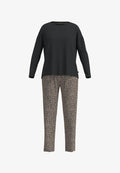 TOM TAILOR SET - Pyjama set - grau-mittel-allover
