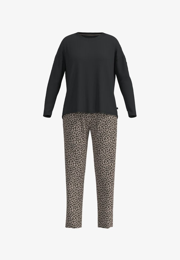 TOM TAILOR SET - Pyjama set - grau-mittel-allover