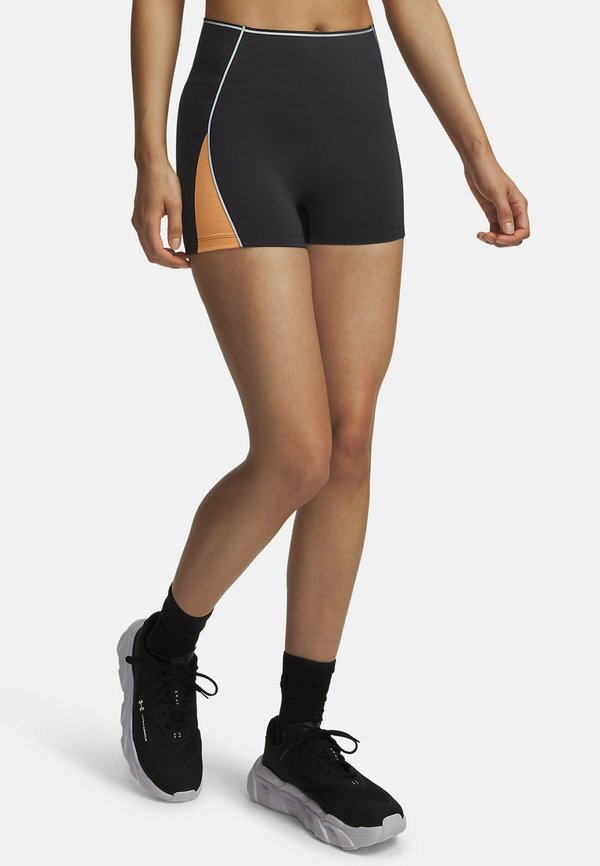 Under Armour HALO RUN SHORTY - Short running tights - anthracite