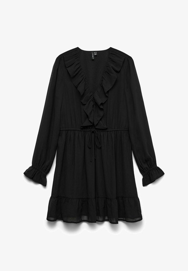 Vero Moda VMDORA Short - Day dress - black