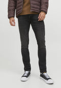 Jack & Jones JWHGLENN Low Rise - Slim fit jeans - black denim