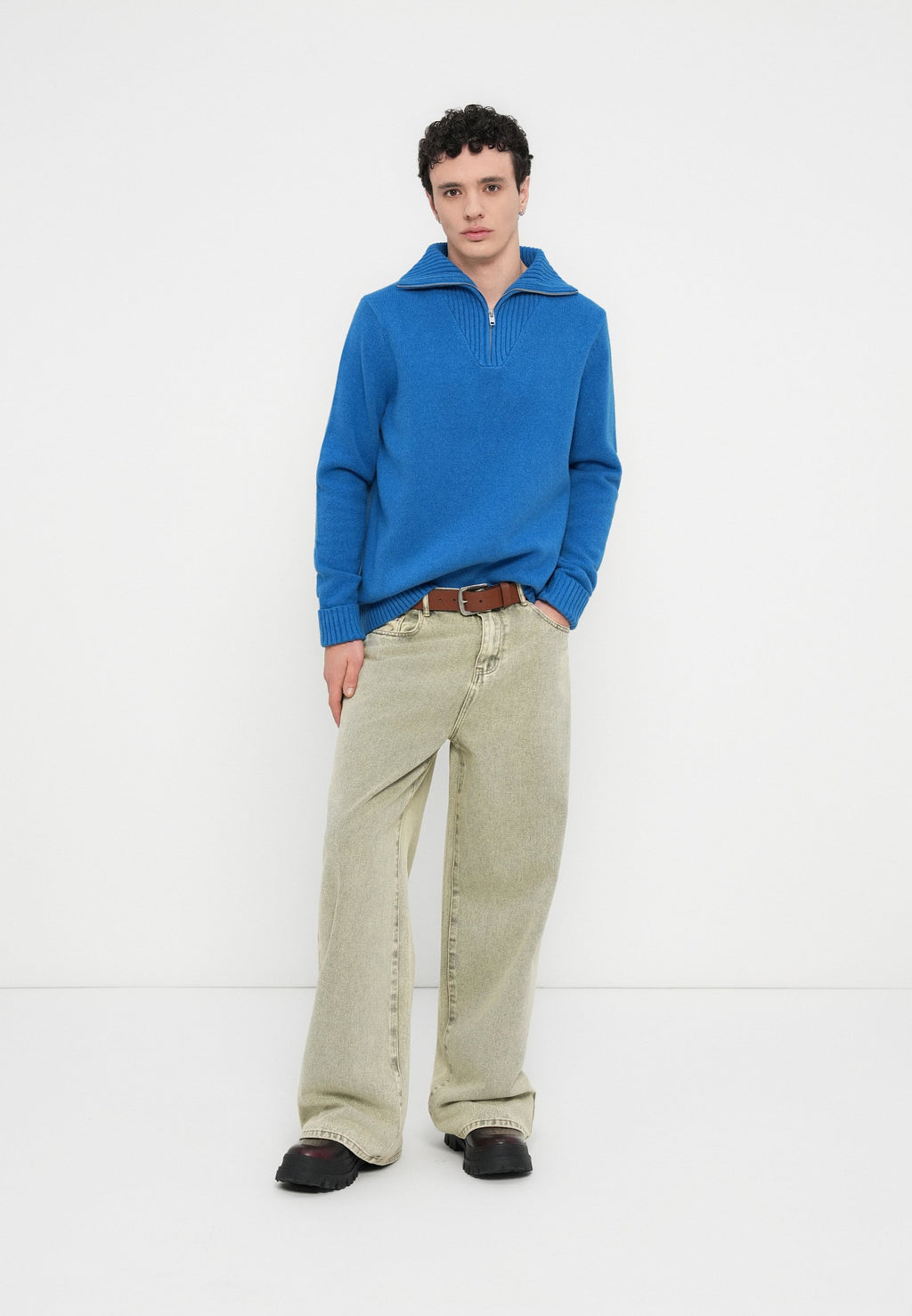 GAP QUARTERZIP SWEATER