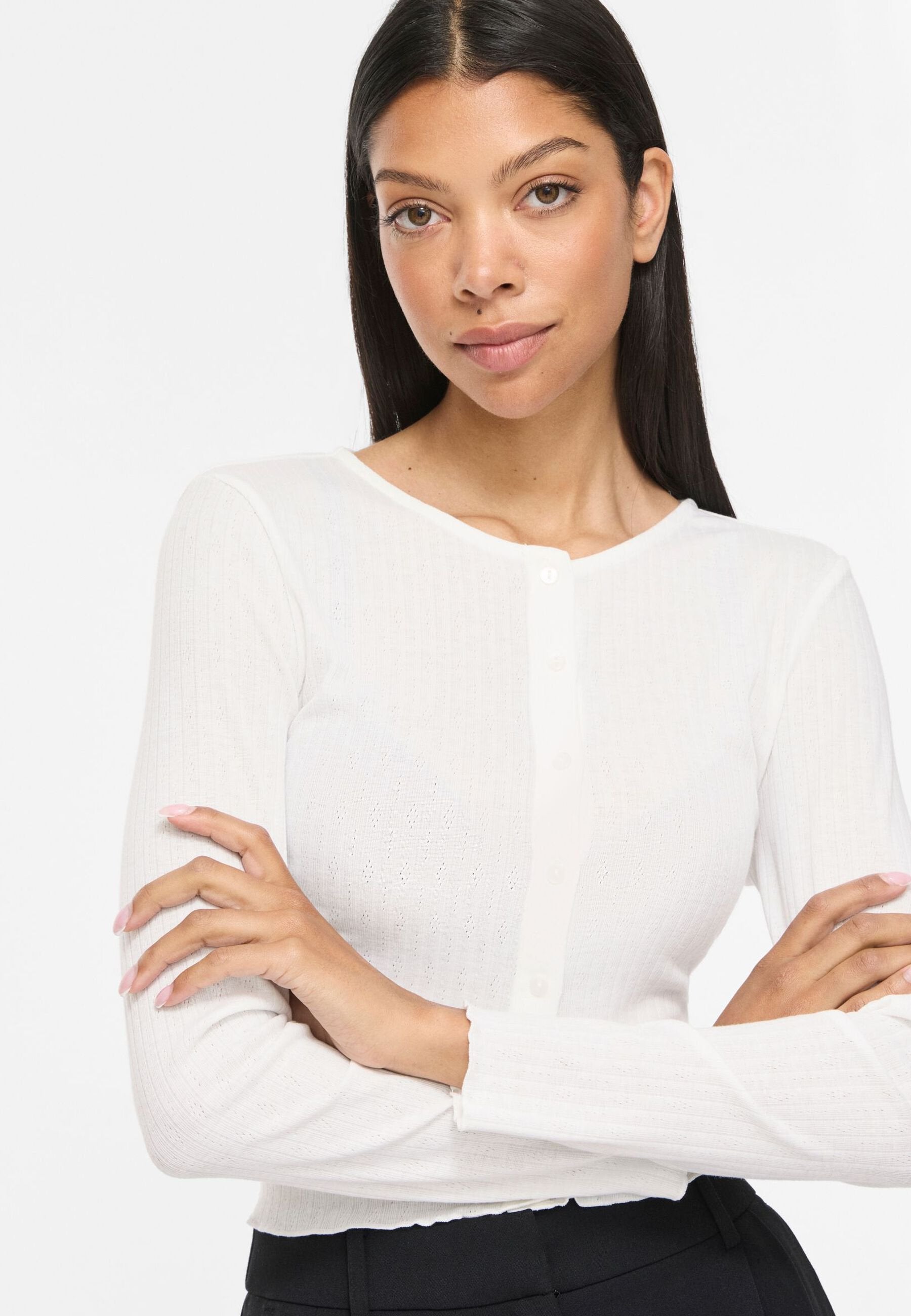VILA Long Sleeved VIMAGGIE Buttoned