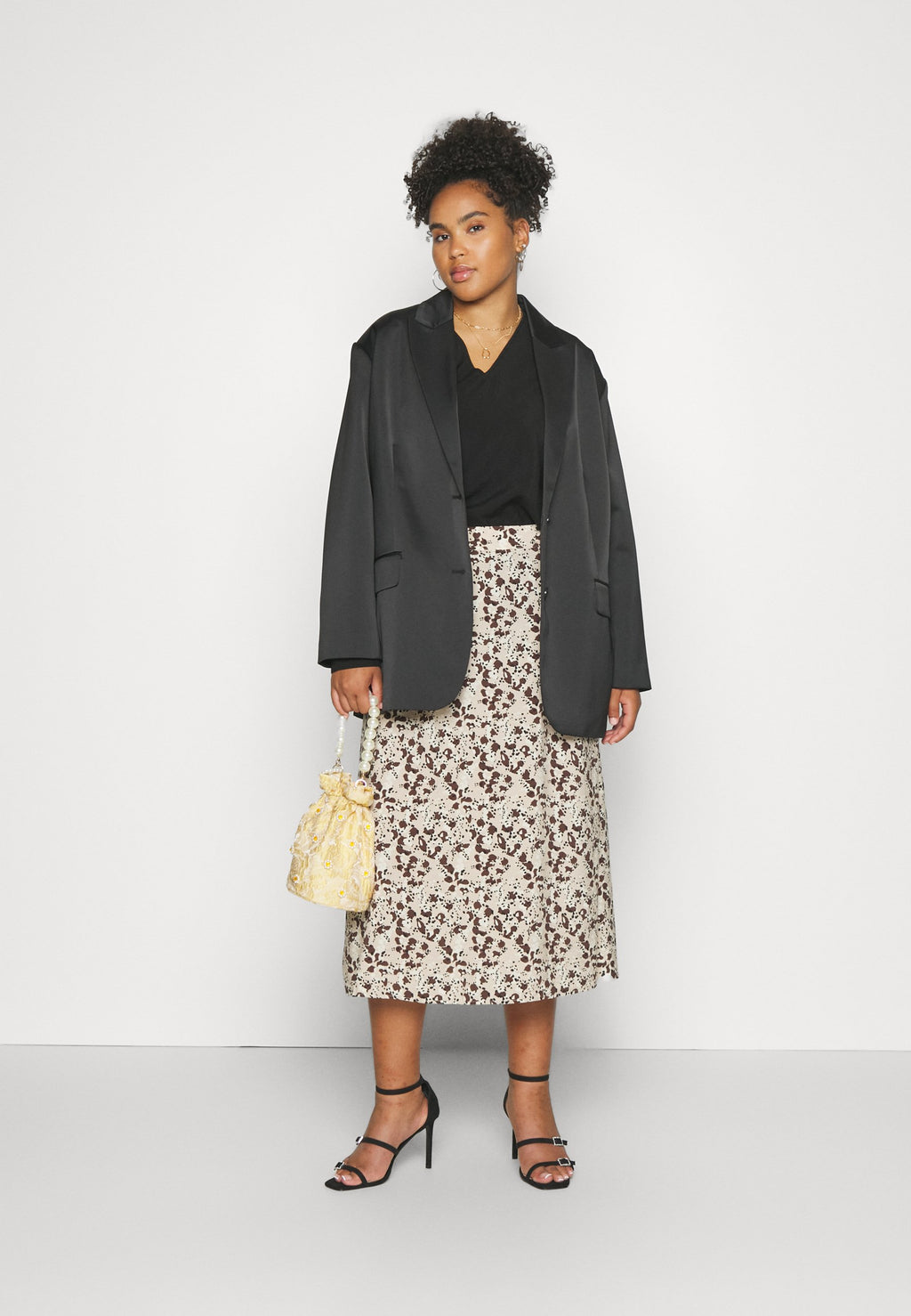 Object Curve OBJLEONORA MIDI SKIRT