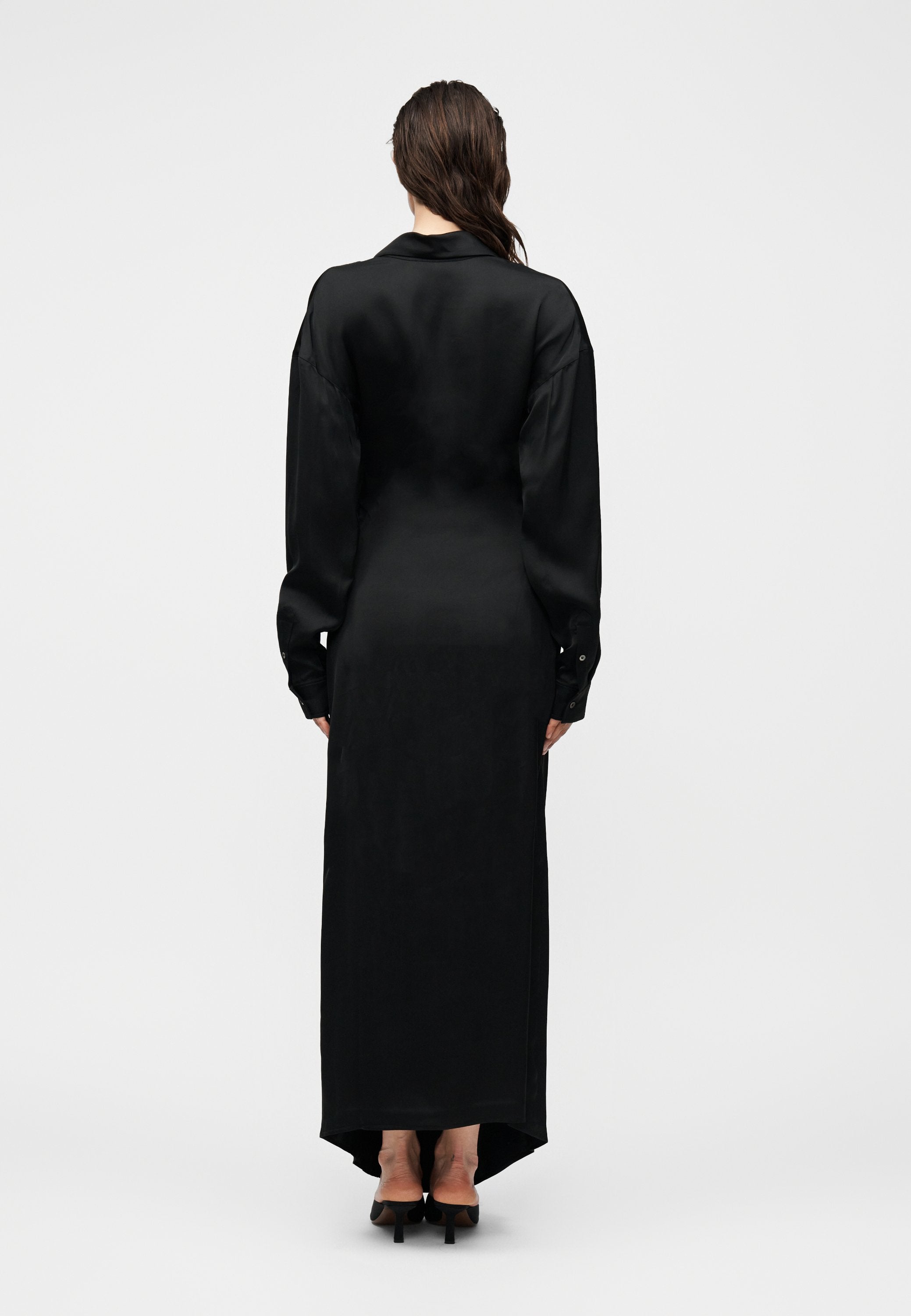 Viktor&Rolf DRAGGED NECKLINE SHIRT DRESS