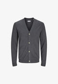 Jack & Jones EEMIL NOOS - Cardigan - dark grey melange
