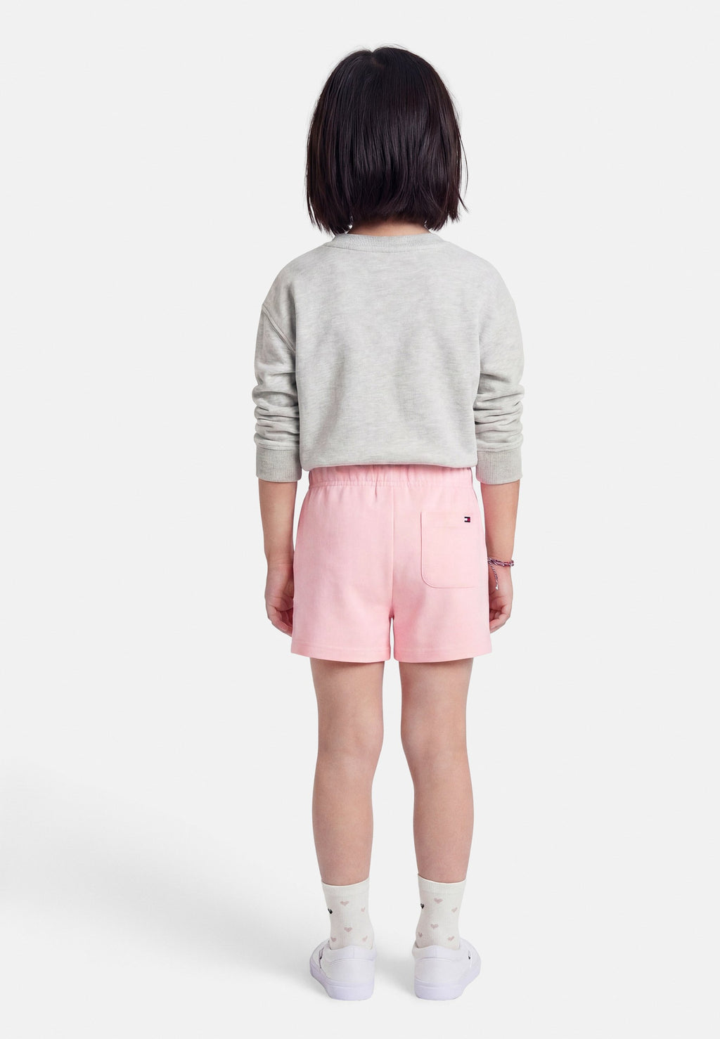 ESSENTIAL SIGNATURE TAPE DRAWSTRING SWEAT SHORTS Media 3