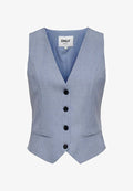 ONLY ONLLINDA S/L MEL FIT WAISTCOAT TLR NOOS - Waistcoat - celeste polvere
