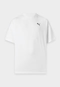 Puma GRAPHICS OVERSIZED FASTDRIVE TEE UNISEX - Print T-shirt - white