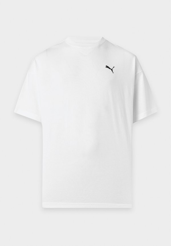 Puma GRAPHICS OVERSIZED FASTDRIVE TEE UNISEX - Print T-shirt - white