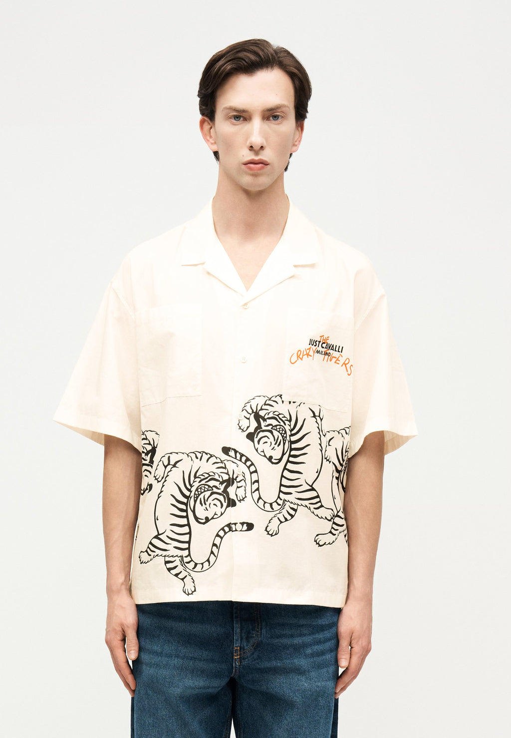 Just Cavalli CRAZY TIGER SHIRTS