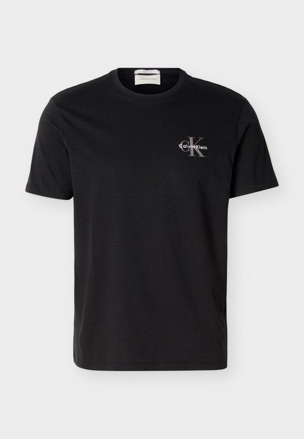 Calvin Klein Jeans CLASSIC MICRO MONO - Basic T-shirt - black